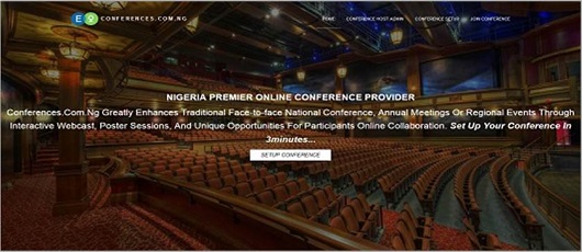 online conference web-site design company | egbeda web-designer-ibadan north